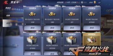 穿越火线最新赏金令爆料